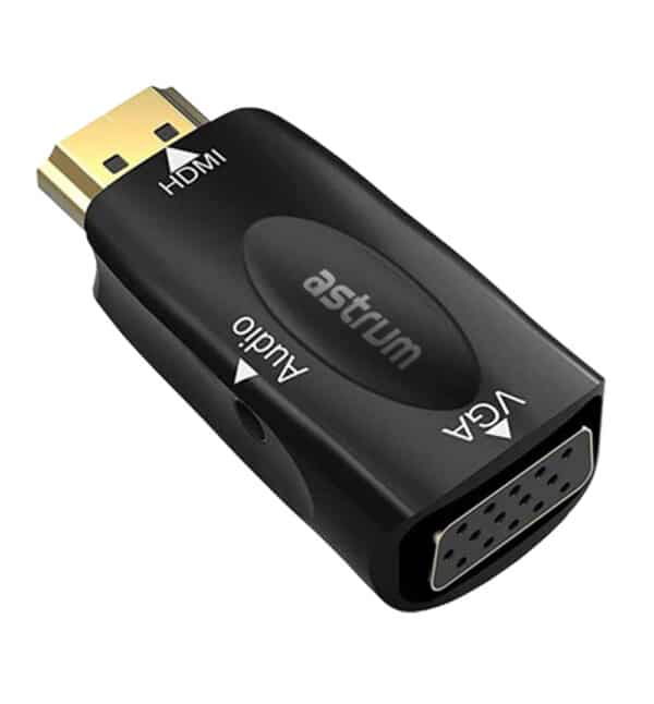 HDMI Male to VGA Female + Audio Mini Adapter  DA480